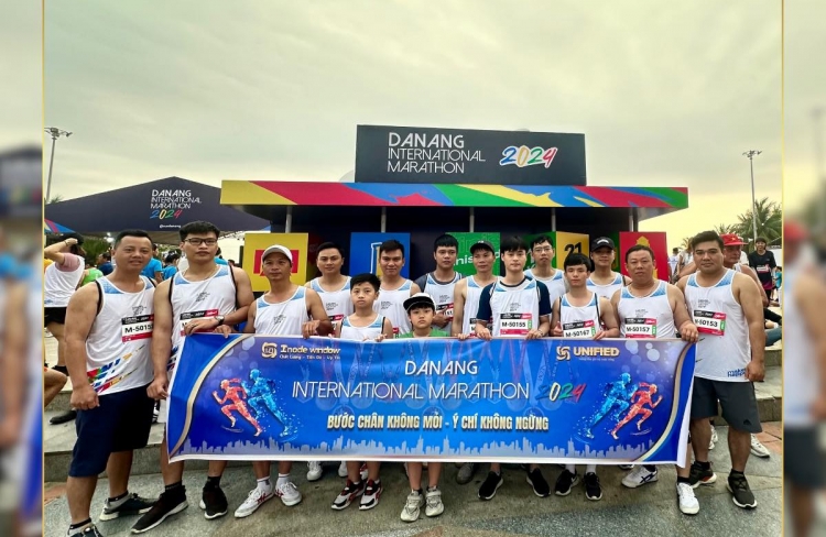 Inode Window tham gia giải Da Nang International Marathon 2024
